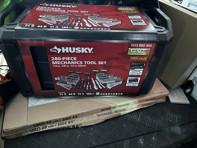 #ad Husky Mechanics Tool Set 280 Piece $114.95
