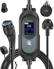 EVJUICION EV Charger 3 Pin Plug 6M JY-EV-AC16-PV Portable Electric Car Charger