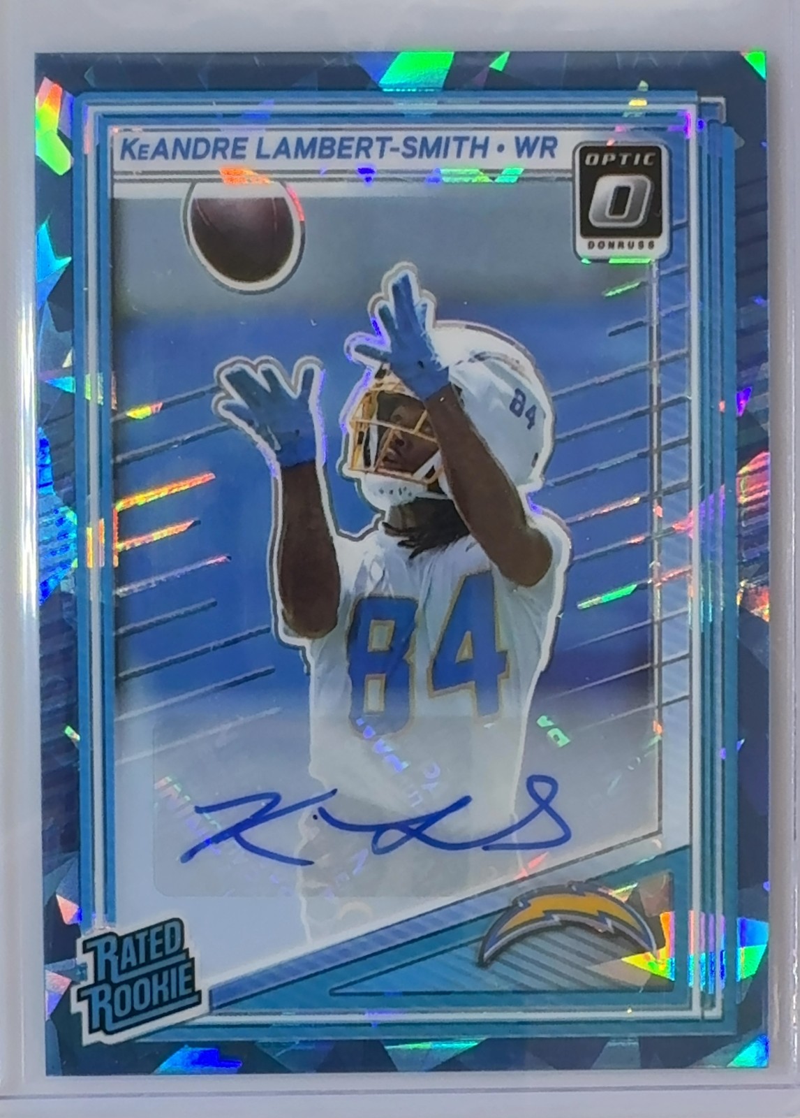 KeAndre Lambert-Smith RC 2025 Panini Donruss Optic #271 Rated Rookie /25 Auto