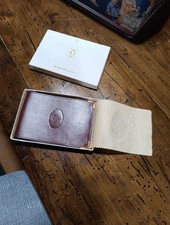 Les Must De CARTIER , CUSTODIA Pelle PORTA ASSEGNI , Vintage Nuovo Paris