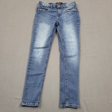 Lucky Brand Zoe Skinny Jeans Blue Wash Women's Size 14 Girls Youth