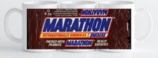 Marathon chocolate bar   mug dishwasher Safe New free postage