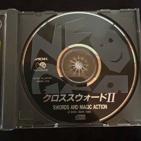 CROSSED SWORDS II 2 ADK Neo Geo CD Japan Import Free shipping FedEx DHL Tested