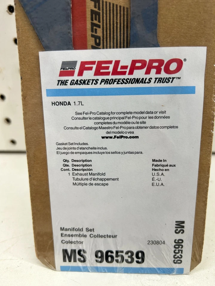 Juego de juntas de colector de escape Fel-Pro MS 96539 Foto 2 de 2