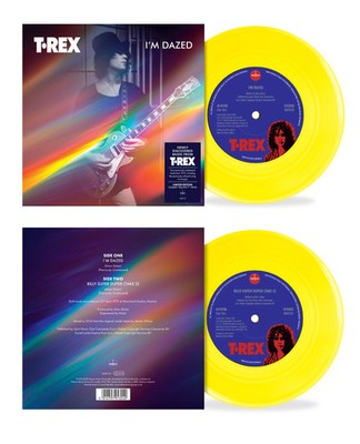 T.REX - I'm Dazed w/ Billy Super Duper [7'' single on cosmic yellow vinyl]