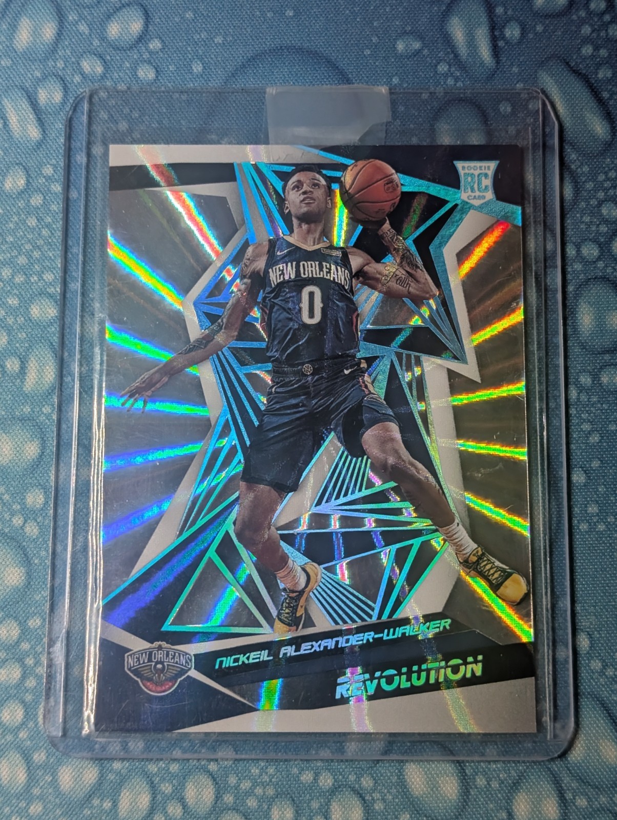 2019-20 Revolution Nickeil Alexander-Walker Rookie Sunburst Parallel #'d /75 RC