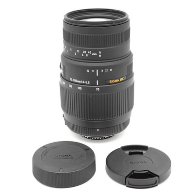 EXC+ Sigma DG 70-300mm f/4.0-5.6 DG Zoom Lens For Nikon F-Mount #257