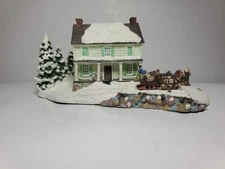Currier and Ives American Homestead Winter 1994 Classic Sculpture Numbered