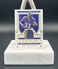 DERRICK HENRY 2025 PANINI NATIONAL TREASURES CENTURY MATERIALS PATCH GOLD 49/49