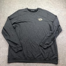 Nashville Predators Sweatshirt Mens 2XL Gray NHL Hockey TravisMathew Crewneck
