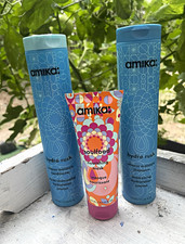 amika Hydro Rush Moisturizing Set Shampoo Conditioner  Soulfood Hair Mask