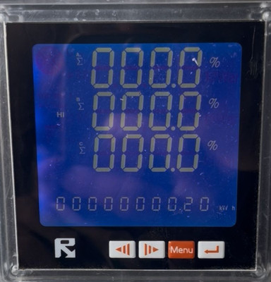 Tree Phase Power System  DR978 Hamonic Meter