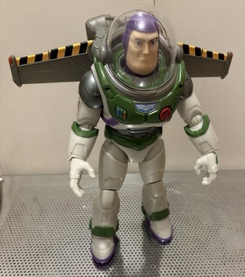 Disney Pixar Buzz Lightyear Jetpack Lift Off Light Sound Action Figure 12 