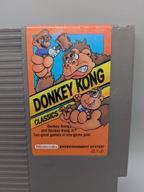 Donkey Kong Classics (Nintendo NES, 1988) solo cartucho