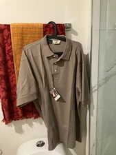 Cutter & Buck Crown Royal short sleeve polo golf  Shirt men's 2xl XXL NWT NEW