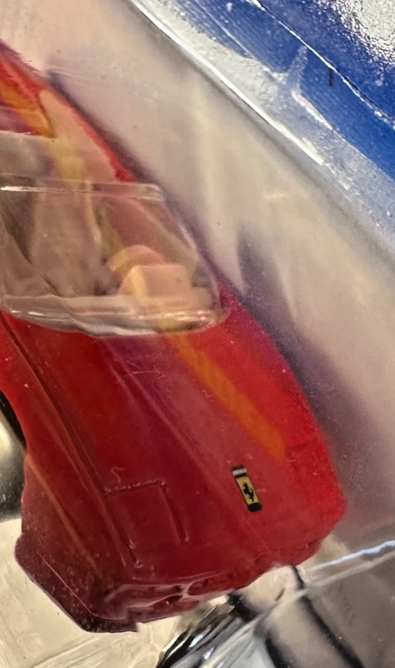 1999 Hot Wheels First Editions #1119 FERRARI F355 SPIDER RED W/5 spoke wheels - Image 4 of 4