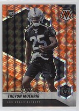 2021 Panini Mosaic Rookies Reactive Orange Prizm Trevon Moehrig Tre'von #383 2l4