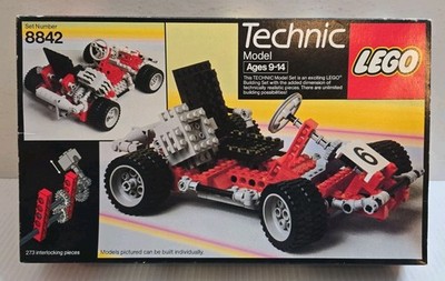 LEGO TECHNIC Set: Go-Kart 8842 Box With Insert Tray and Instructions Only