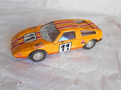 Mercedes C111 Super Auto 70er Jahre Joustra Blech Spielzeug zum restaurieren französisch