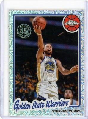 2025-26 Topps 1980-81 Topps Chrome Silver Pack Stephen Curry #TC-SCU Warriors