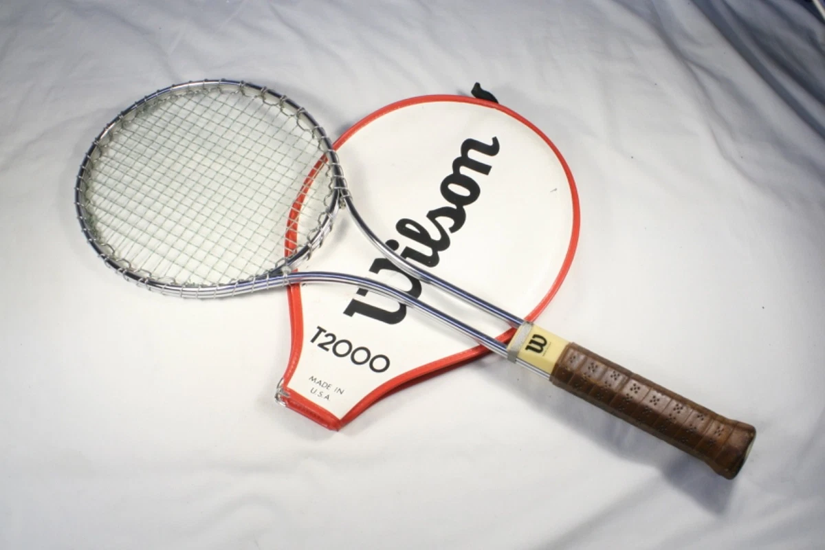 VINTAGE JIMMY CONNORS Wilson Tennis Racket Racquet plus another racket