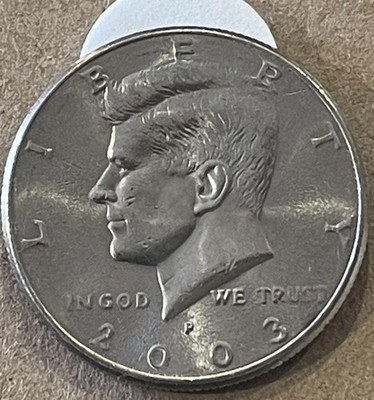 2003 P Kennedy Half Dollar-Nice Rim-Free Shipping 