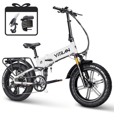 VITILAN i7 Pro 3.0 20''E-City Bike 48V 20Ah 750VV Motor 25km/h Faltbares E-Bike