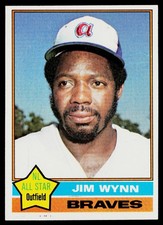 1976 Topps SET-BREAK #395 Jim Wynn EX or Better, (HUCK'S)