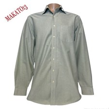 LL Bean Men  s 15 1/2 - 36 Pocket Button Down Cotton Wrinkle Resistant Shirt