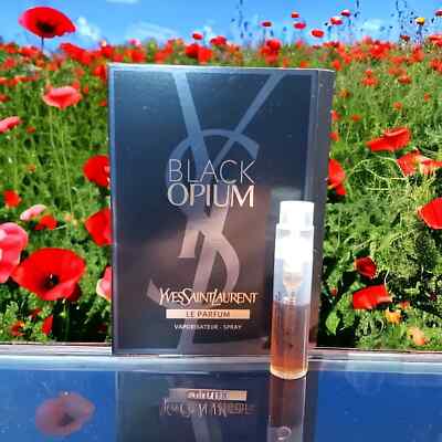 Black Opium Le Parfum by Yves Saint Laurent, sample size, 1.2 ml, for women