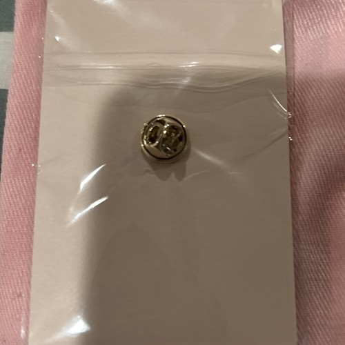 New In Package Kate Spade Birthday Love Pink Enamel Heart Lapel Pin With Pouch - Picture 5 of 7