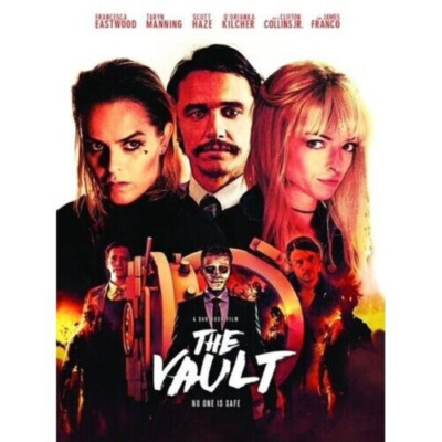 THE VAULT DVD Taryn Manning James Franco BANK HEIST GONE WRONG