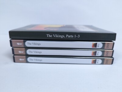 Great Courses : The Vikings I-III (2005, 6-DVD's & Guide Book)