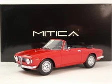 Legendary Alfa Romeo Giulia 1600 GTC Cabriolet Open Red 1964 1/18 MITICA10080