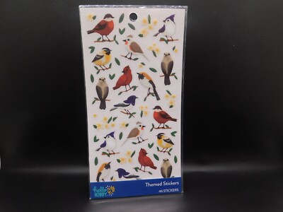 Hello Hobby Bird Themed stickers 46 stickers