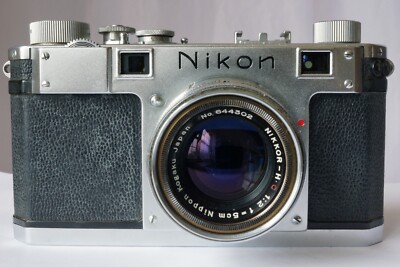 filmcamera Nikon S2 + NIKKOR-H•C 5cm f2 Read] Nikon S2 Rangefinder 35mm Film Camera w/NIKKOR HC 50mm f/2