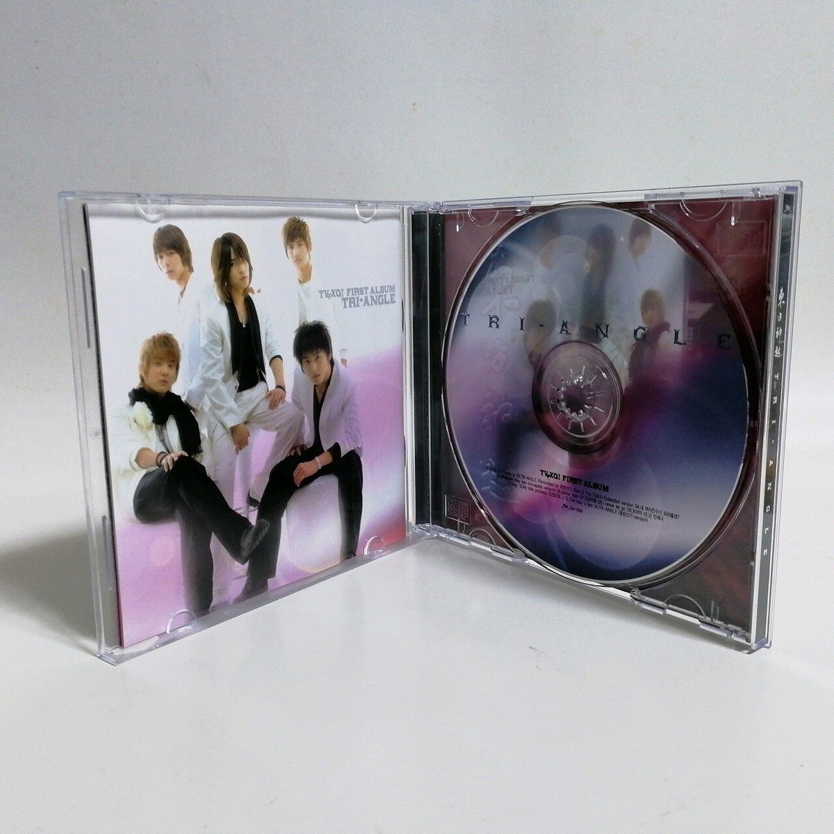 CD TVXQ Korea Album Complete Set TOHOSHINKI DBSK Triangle