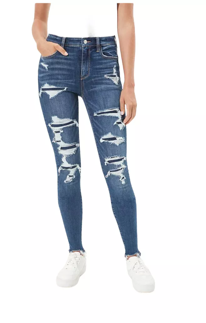 American Eagle cozy next level stretch high rise jegging jeans