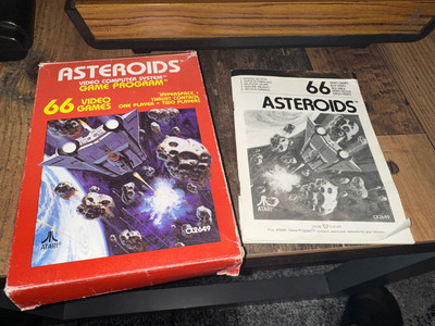 Atari 2600 Spiel Asteroids  OVP