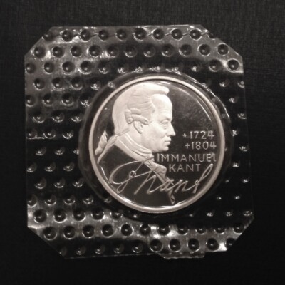 ~ Germany 1974 D Five 5 Marks Immanuel Kant - Mint Sealed Proof
