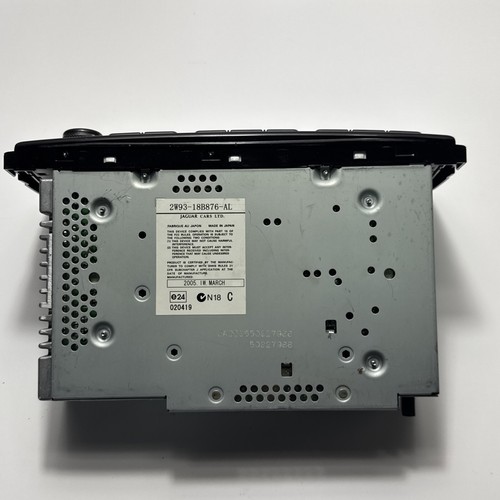 2004 - 2008 Jaguar XJ8 XJR Radio CD Player Head Unit Receiver OEM 2W93-18B876-AL - Picture 16 of 19