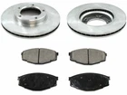 For 1984-1995 Toyota Pickup Brake Pad and Rotor Kit Front 48614XR 1992 1988 1987