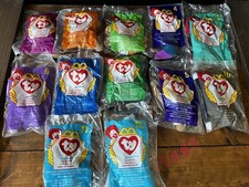 McDonald  s Happy Meal Teeny Beanie Babies Full Set Unopened 