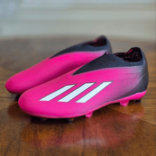 Adidas X Speedportal Plus FG Soccer Cleats Pink Black GZ5120 New Boys 3.5 3.5Y