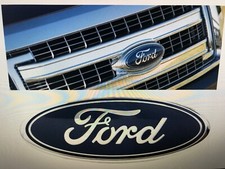 Ford F150 F250 F350 Front Grille Tailgate Emblem 9 Inch Oem Aa8z-9942528-a Ford F150 F250 F350 Front Grille Tailgate Emblem 9 Inch Oem Aa8z-9942528-a