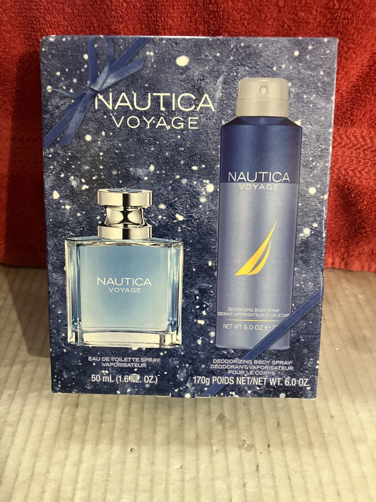 Body Spray Nautica Voyage Gift Set Nautica Voyage For Men EDT