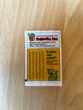 Lach und Bubble mit Bazooka Joe Kaugummisammelbild Krumm und schief?