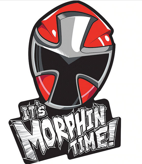 POWER RANGERS NINJA Steel birthday party INVITATIONS envelopes for 8 ...
