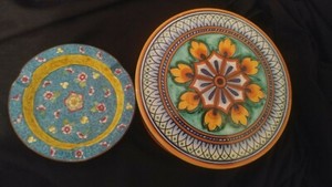 Gialletti Giulio Deruta Dec A Mano 陶器トレイ Gialletti Giulio | eBay