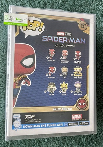 Funko Pop! Marvel: Spider-Man (No Way Home) #1157 ¡con EcoTEK POP! Protector 🙂️ - Imagen 8 de 10